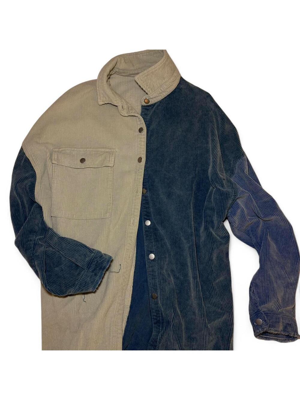 Women's Blue and Navy Jacket